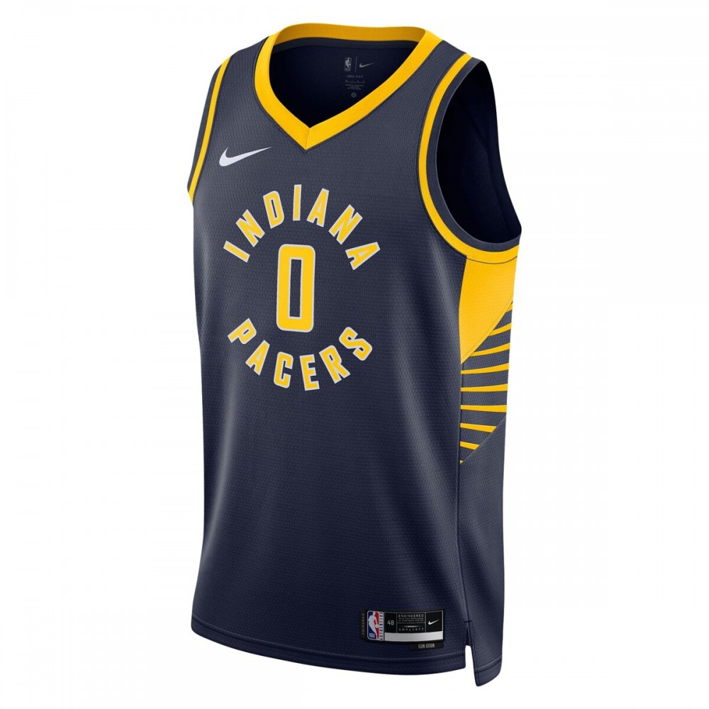 Tyrese Haliburton Indiana Pacers Unisex Swingman Jersey - Icon Edition - Navy-Pro Kit Vault | Brand New 26/27 Sports Jerseys